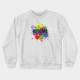 Autismo, concientizacion educacion aceptacion Crewneck Sweatshirt